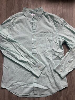 Old Navy Men’s Slim Fit Everyday Button Down Shirt Seafoam Green